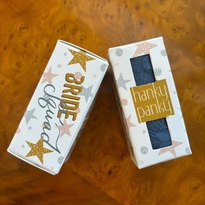 NWT Hanky Panky “bride squad” x2
